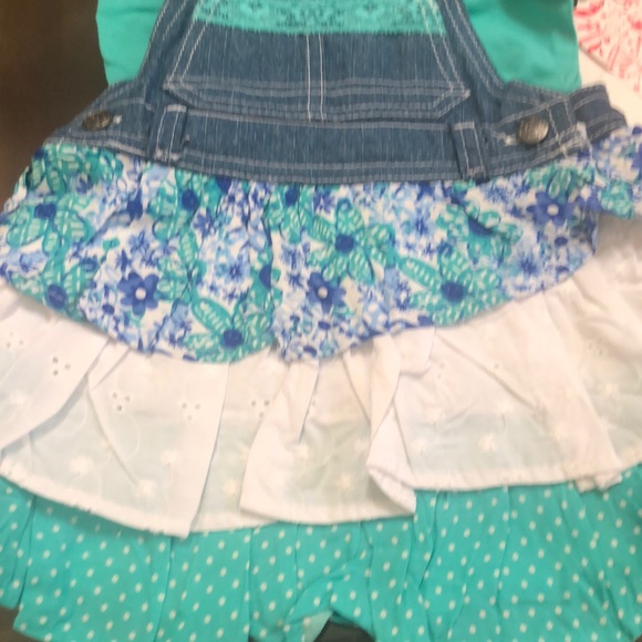 Overall jean dress - Picture 3 of 4